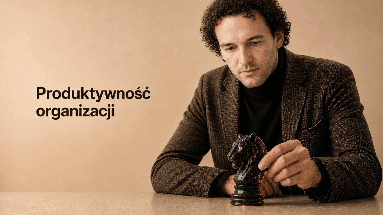 Prezentacja strategii AI w firmie — okładka artykułu o pierwszej transformacji AI